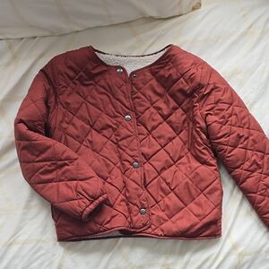 Quilted Rust Jacket